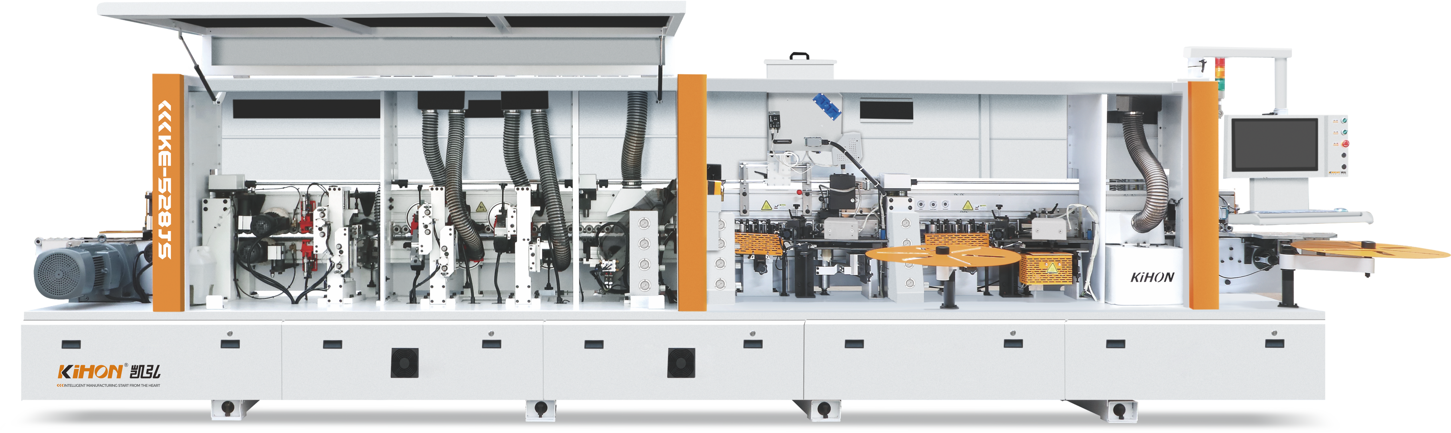 KE-528JS Heavy-duty Door Panel Edge Banding Machine