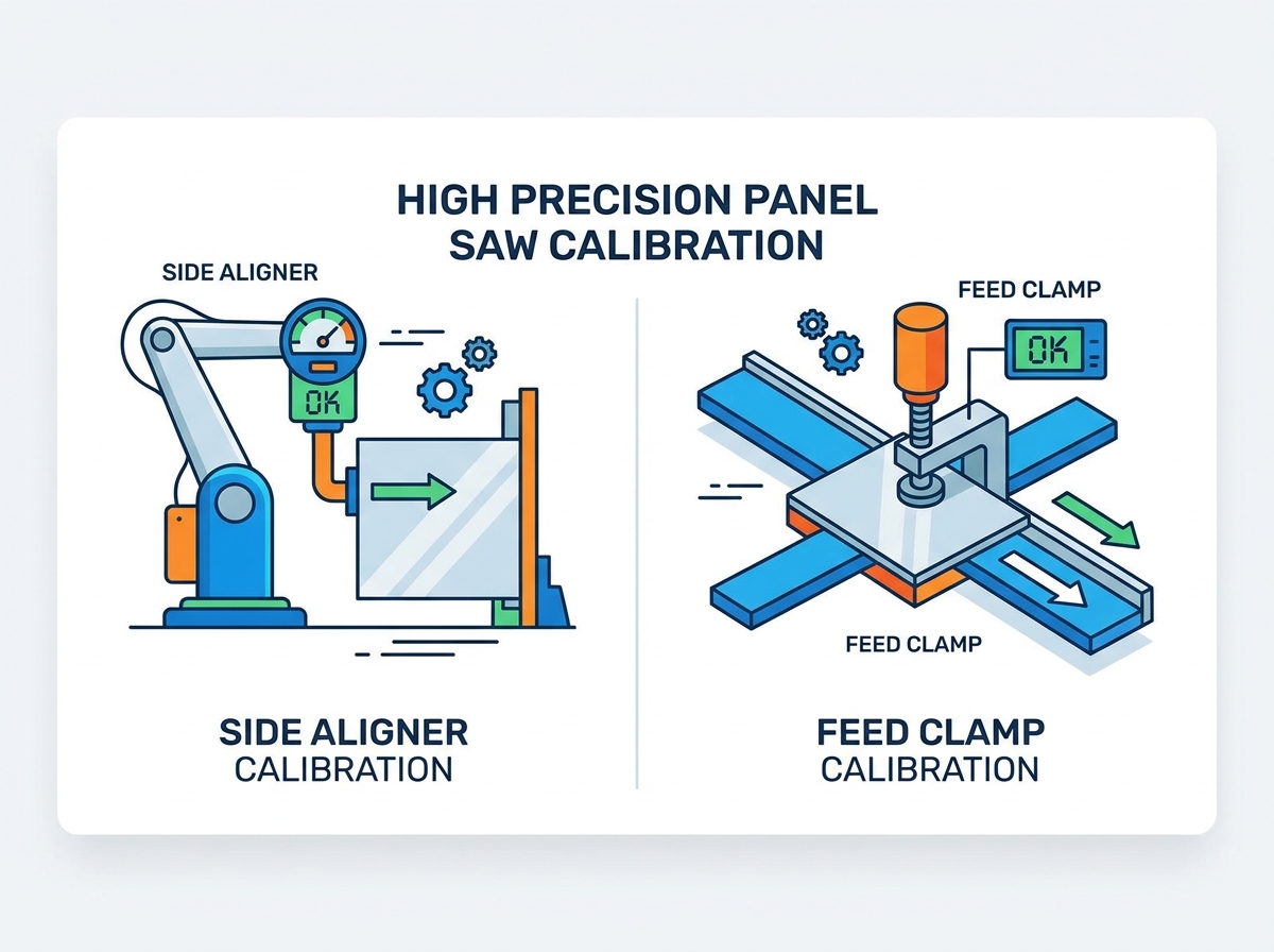 High Precision Panel Saw Calibration