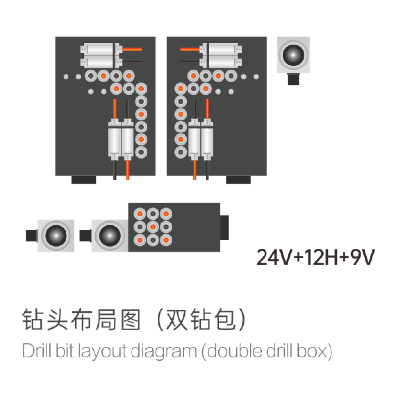 Six-Sided CNC Drilling Machine in operation